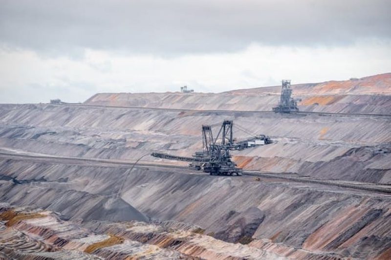 aço no setor de mineração